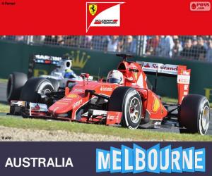 yapboz Vettel G.P Avustralya 2015